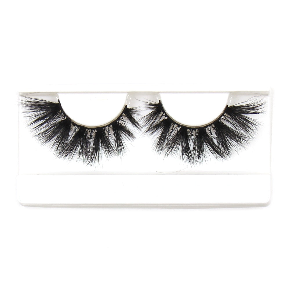 FOXESJI Mink Eyelashes Makeup 3D Mink Lashes Thick Cross Volume Fluffy Cruelty free Eye Lashes Dramatic False Eyelashes Eyelash