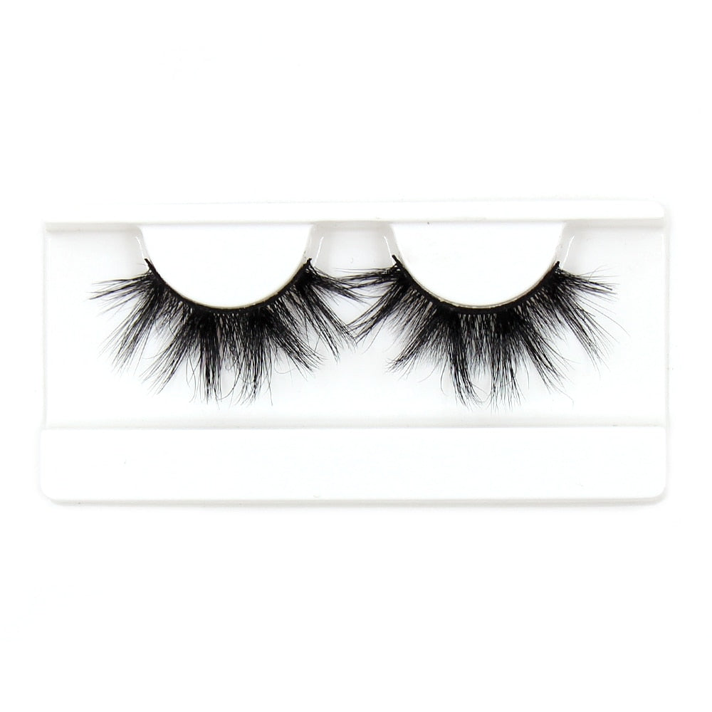 FOXESJI Mink Eyelashes Makeup 3D Mink Lashes Thick Cross Volume Fluffy Cruelty free Eye Lashes Dramatic False Eyelashes Eyelash