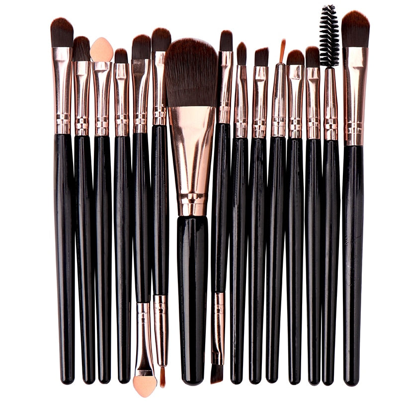 FJER 6PCS-20PCs Makeup Brush Set Cosmetict Makeup For Face Make Up Tools Women Beauty Professional Foundation Blush Eyeshadow