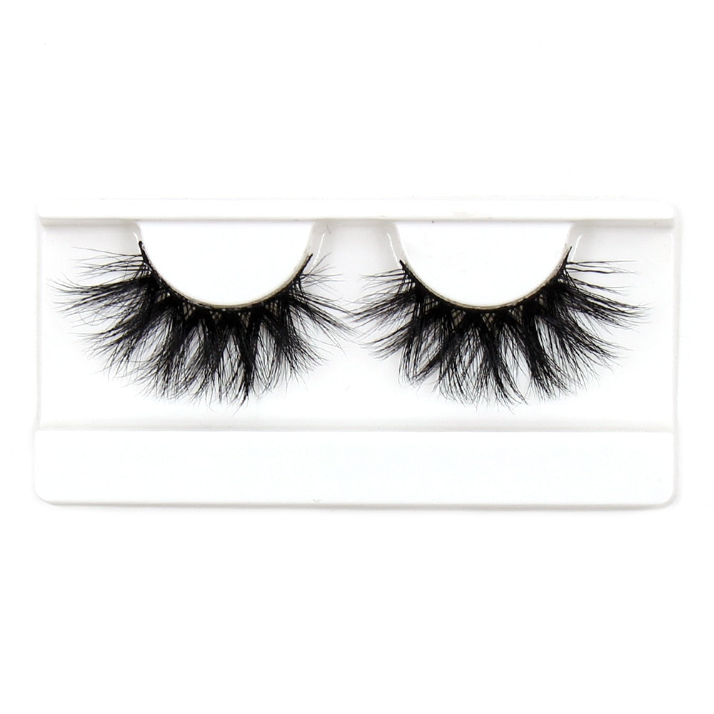 FOXESJI Mink Eyelashes Makeup 3D Mink Lashes Thick Cross Volume Fluffy Cruelty free Eye Lashes Dramatic False Eyelashes Eyelash