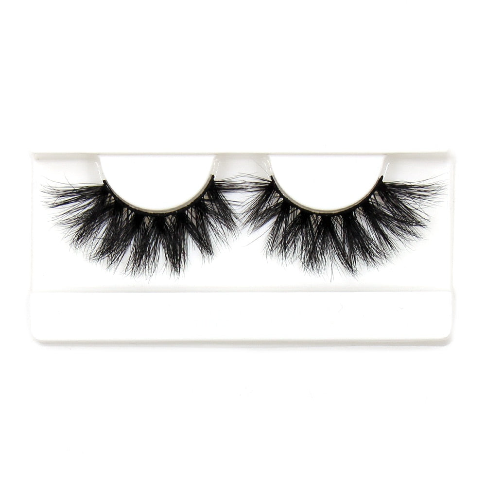 FOXESJI Mink Eyelashes Makeup 3D Mink Lashes Thick Cross Volume Fluffy Cruelty free Eye Lashes Dramatic False Eyelashes Eyelash