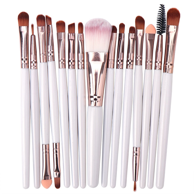 FJER 6PCS-20PCs Makeup Brush Set Cosmetict Makeup For Face Make Up Tools Women Beauty Professional Foundation Blush Eyeshadow