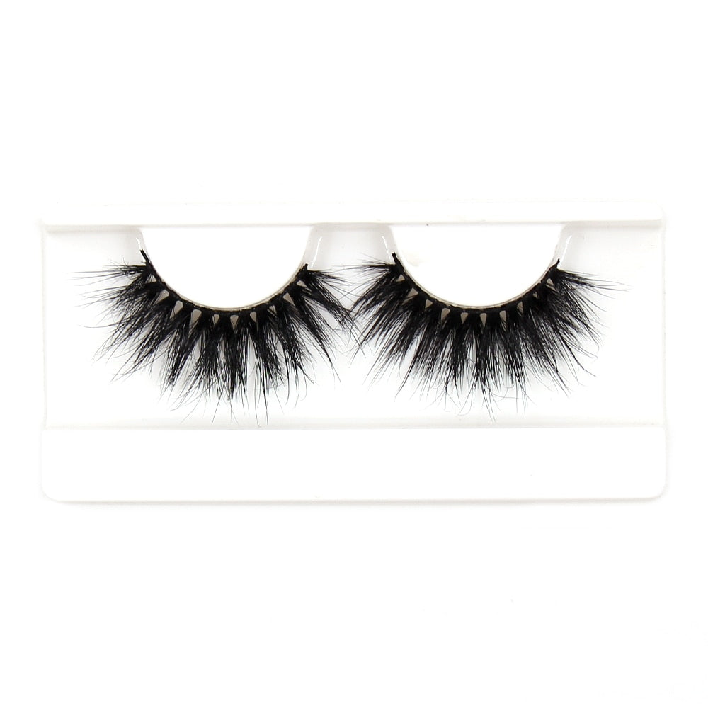 FOXESJI Mink Eyelashes Makeup 3D Mink Lashes Thick Cross Volume Fluffy Cruelty free Eye Lashes Dramatic False Eyelashes Eyelash