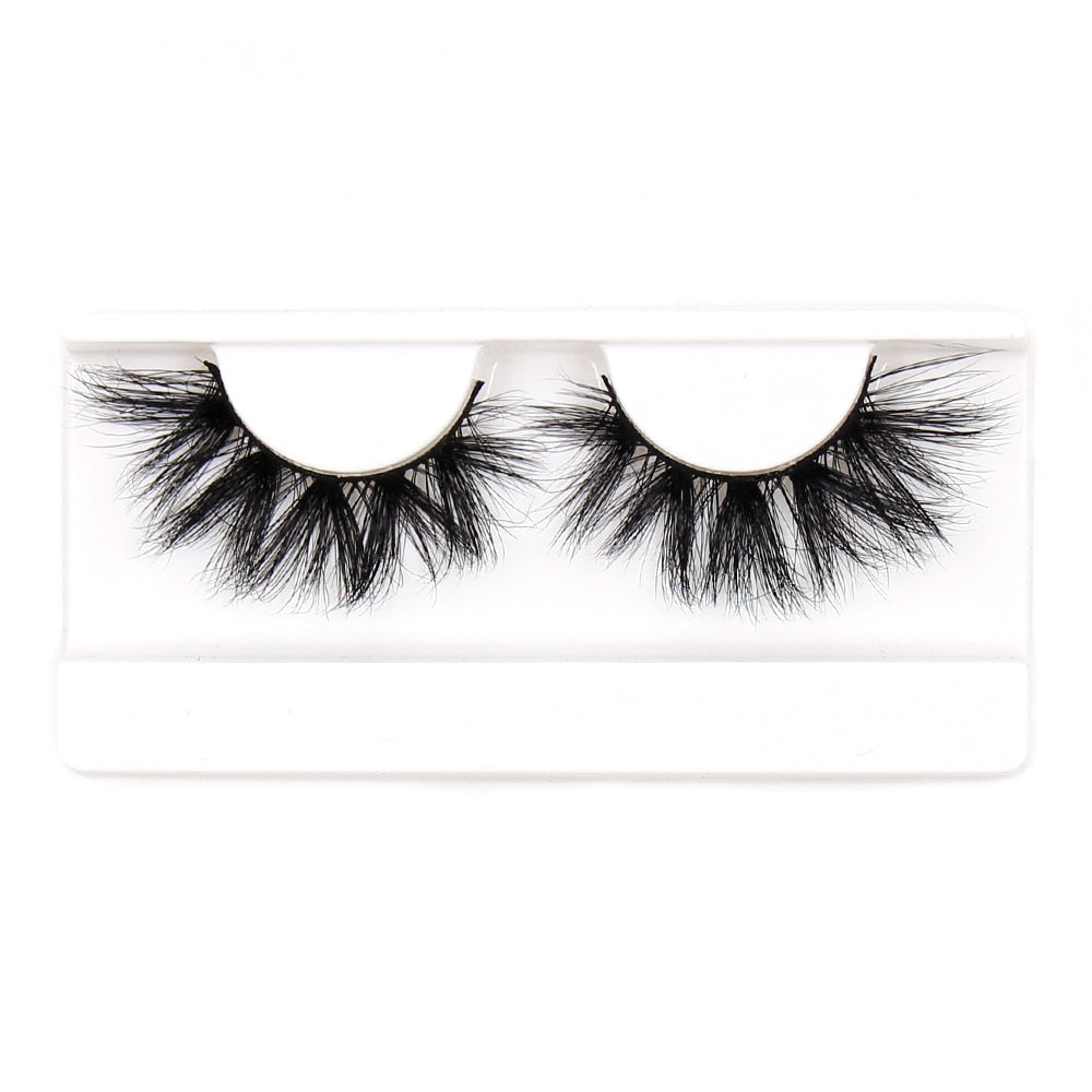 FOXESJI Mink Eyelashes Makeup 3D Mink Lashes Thick Cross Volume Fluffy Cruelty free Eye Lashes Dramatic False Eyelashes Eyelash