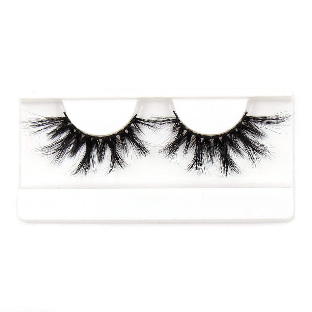 FOXESJI Mink Eyelashes Makeup 3D Mink Lashes Thick Cross Volume Fluffy Cruelty free Eye Lashes Dramatic False Eyelashes Eyelash