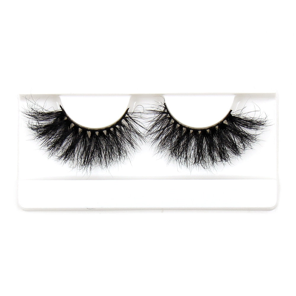 FOXESJI Mink Eyelashes Makeup 3D Mink Lashes Thick Cross Volume Fluffy Cruelty free Eye Lashes Dramatic False Eyelashes Eyelash