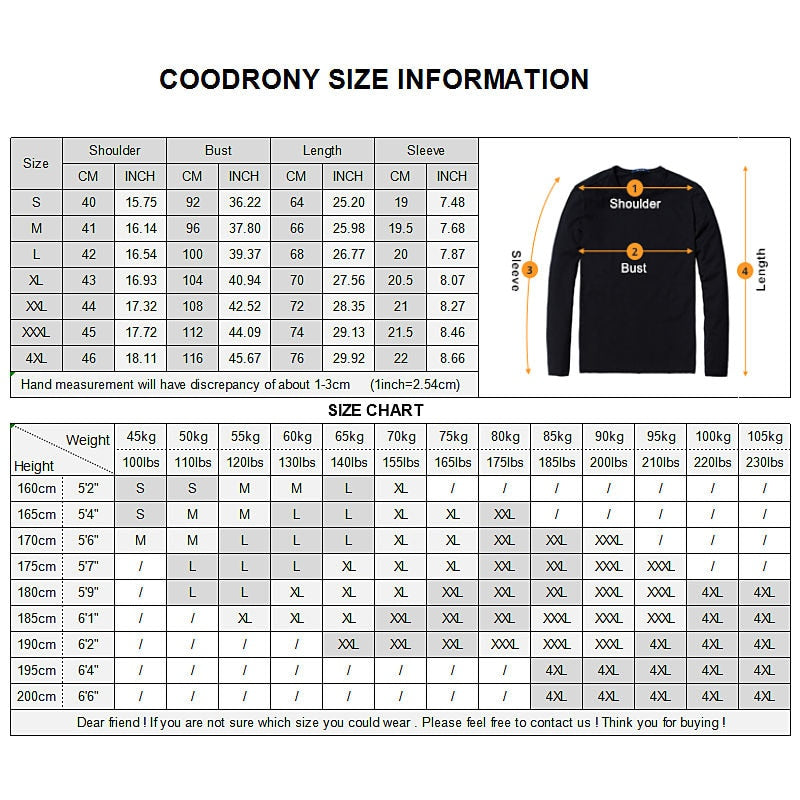 COODRONY Cotton T Shirt Men Short Sleeve T-Shirt Men Summer Social Business Casual Men&#39;s T-Shirts Striped Tee Shirt Homme S95101