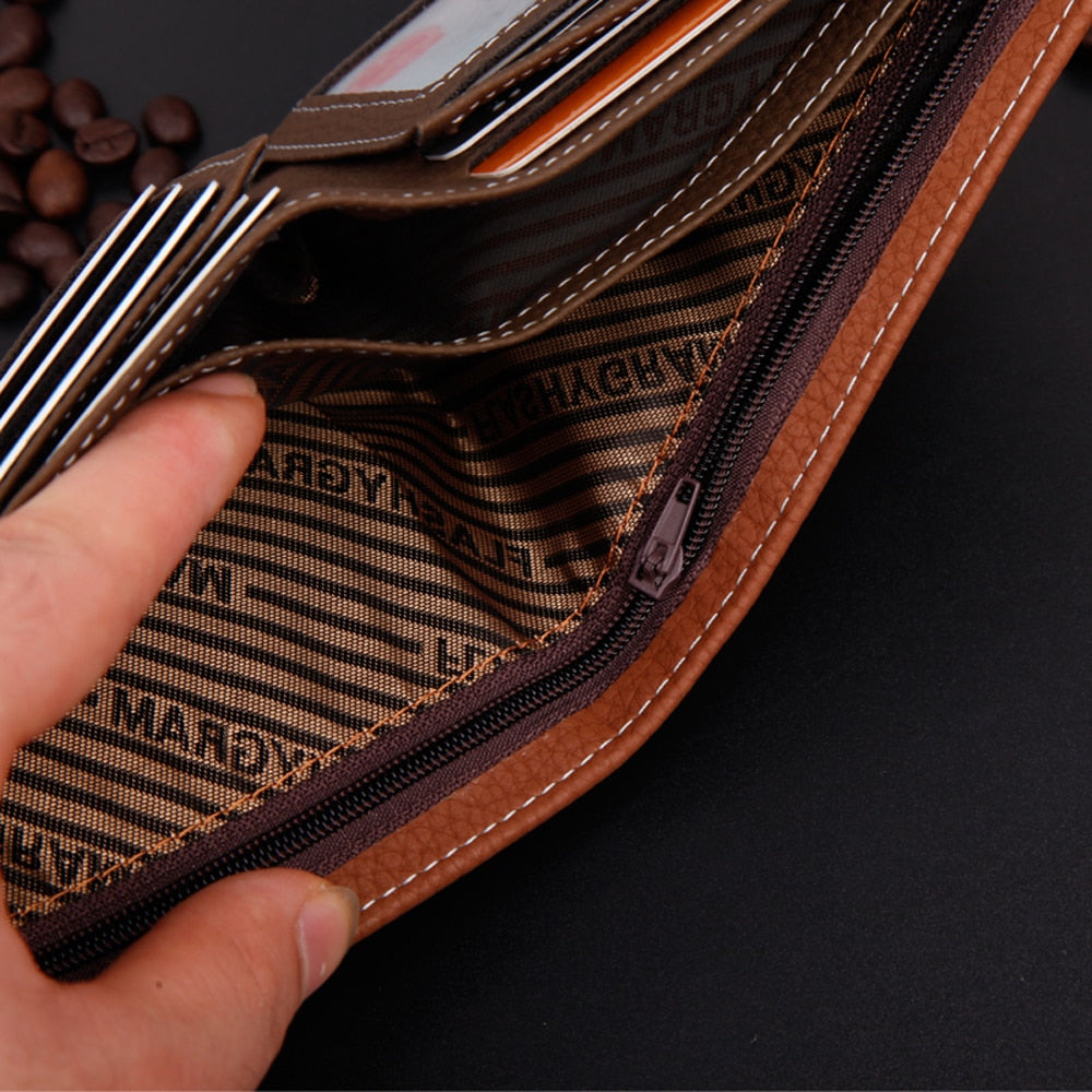 Portomonee For Men Wallet Purse Male Money Bag Walet Small Cuzdan Vallet Business Card Holder Klachi Kashelek Koshelok Partmane