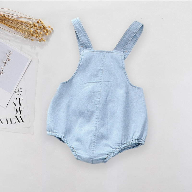 DIIMUU Toddler Infant Boy Pants Denim Clothes Girls Overalls Dungarees Kids Baby Jumper Jeans Jumpsuit Clothing Outfits Shorts