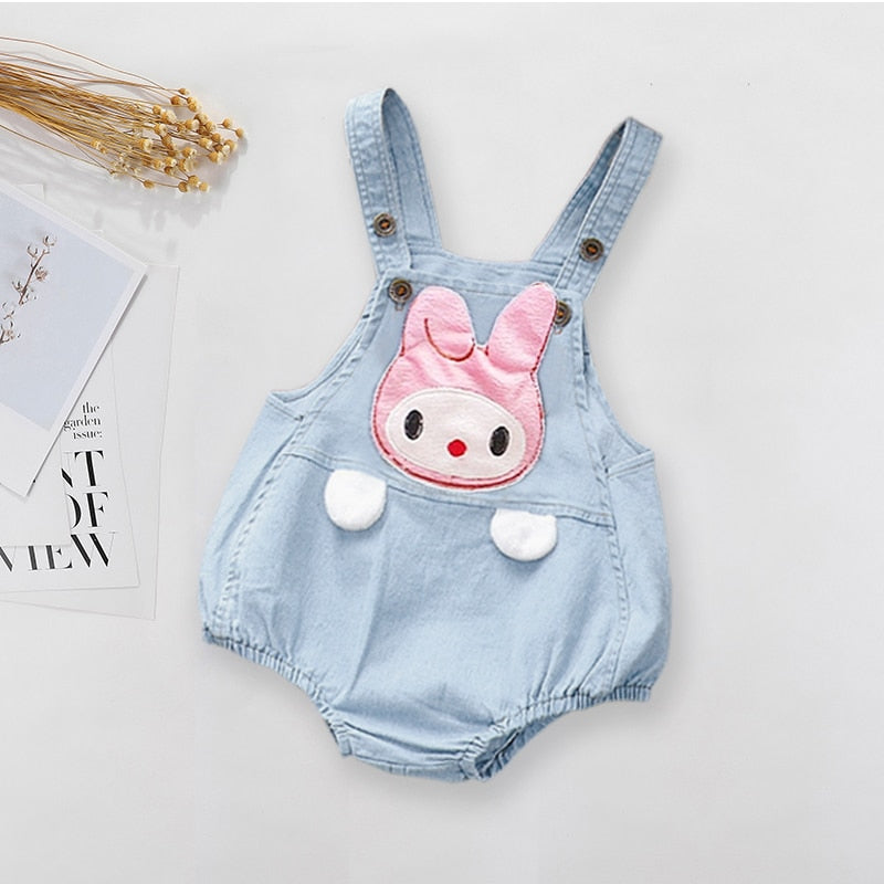 DIIMUU Toddler Infant Boy Pants Denim Clothes Girls Overalls Dungarees Kids Baby Jumper Jeans Jumpsuit Clothing Outfits Shorts