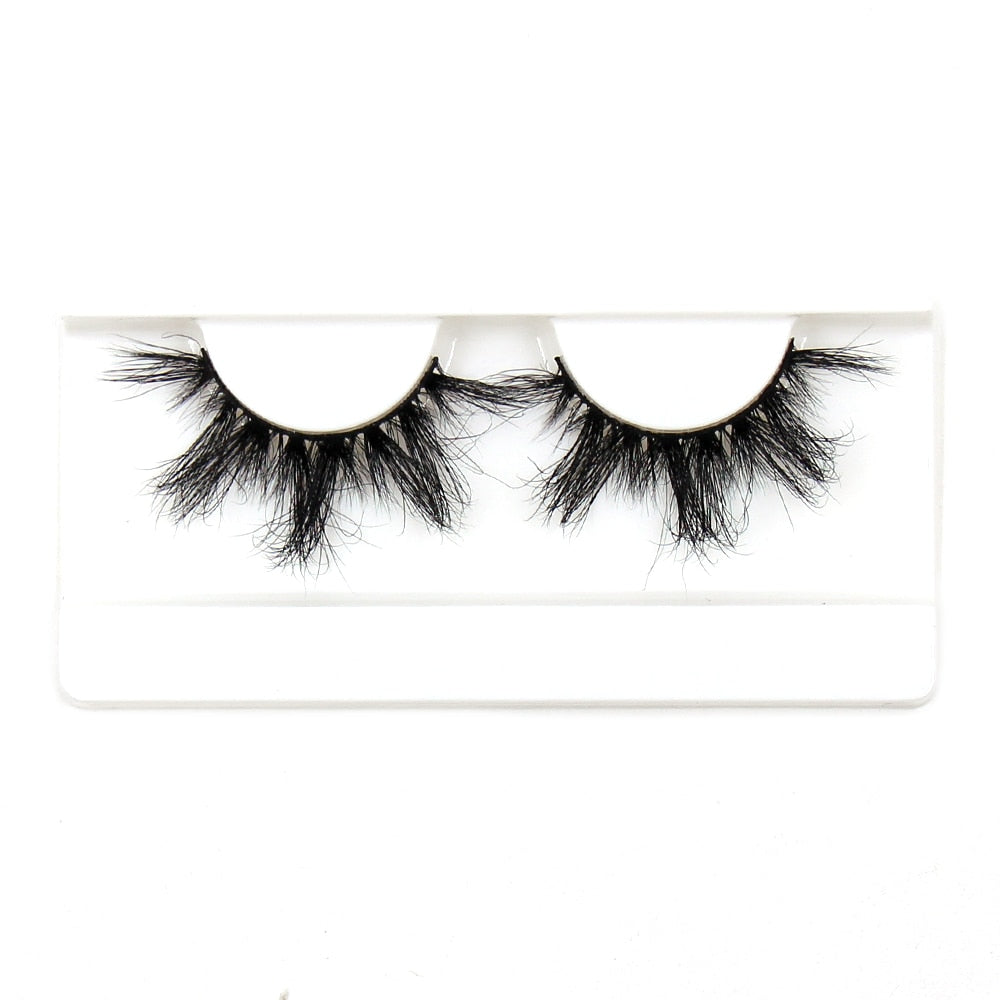 FOXESJI Mink Eyelashes Makeup 3D Mink Lashes Thick Cross Volume Fluffy Cruelty free Eye Lashes Dramatic False Eyelashes Eyelash