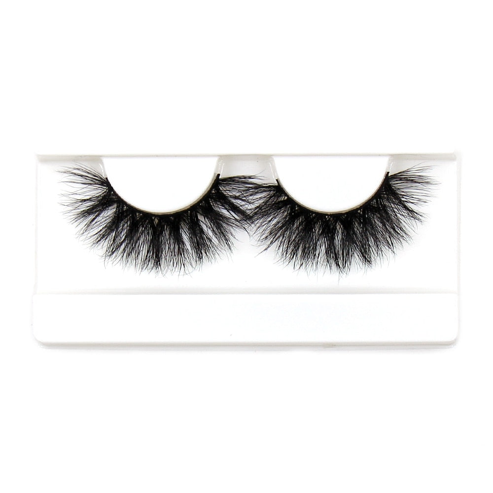 FOXESJI Mink Eyelashes Makeup 3D Mink Lashes Thick Cross Volume Fluffy Cruelty free Eye Lashes Dramatic False Eyelashes Eyelash