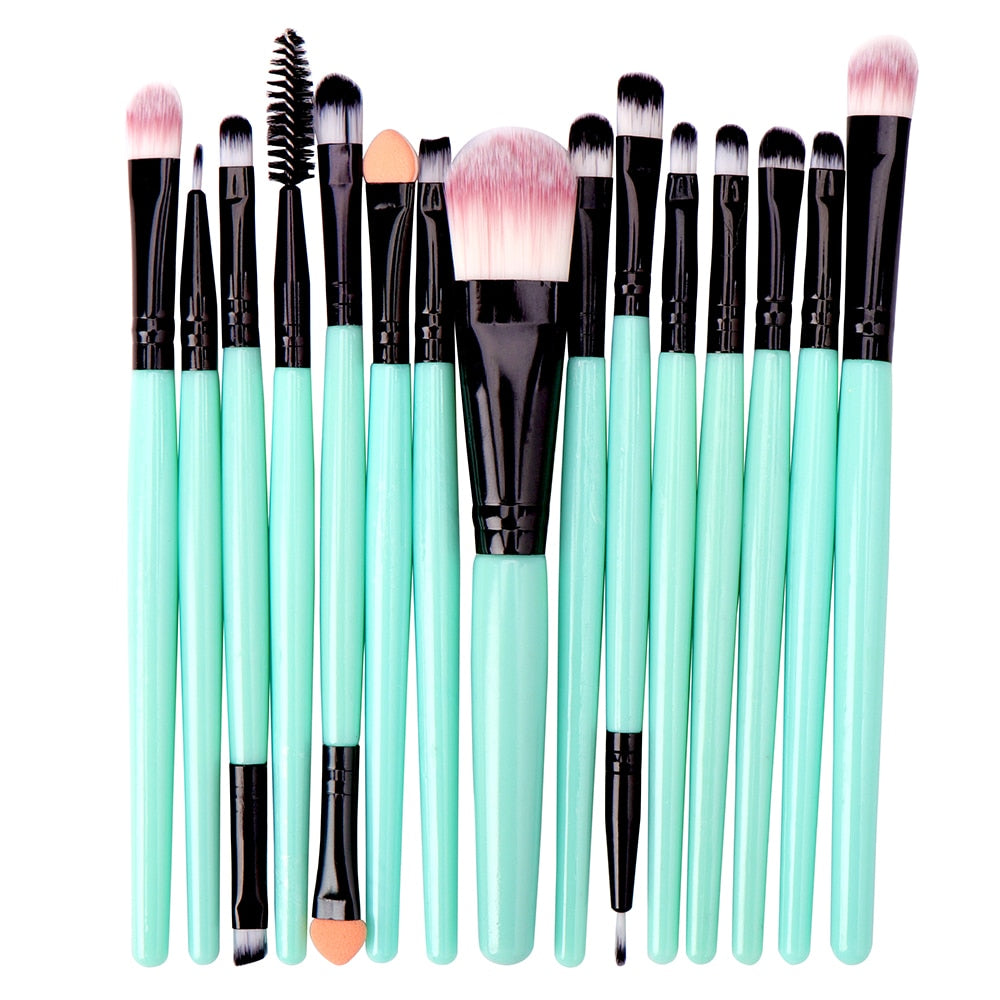 FJER 6PCS-20PCs Makeup Brush Set Cosmetict Makeup For Face Make Up Tools Women Beauty Professional Foundation Blush Eyeshadow