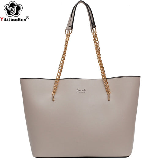 Casual Handbag Women Big Tote Bag Leather Handbags for Ladies New Elegant Shoulder Bag Luxury Handbags Women Bags Designer Sac