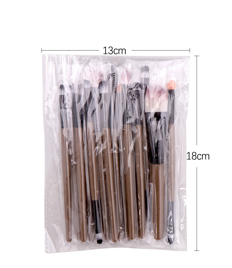 FJER 6PCS-20PCs Makeup Brush Set Cosmetict Makeup For Face Make Up Tools Women Beauty Professional Foundation Blush Eyeshadow