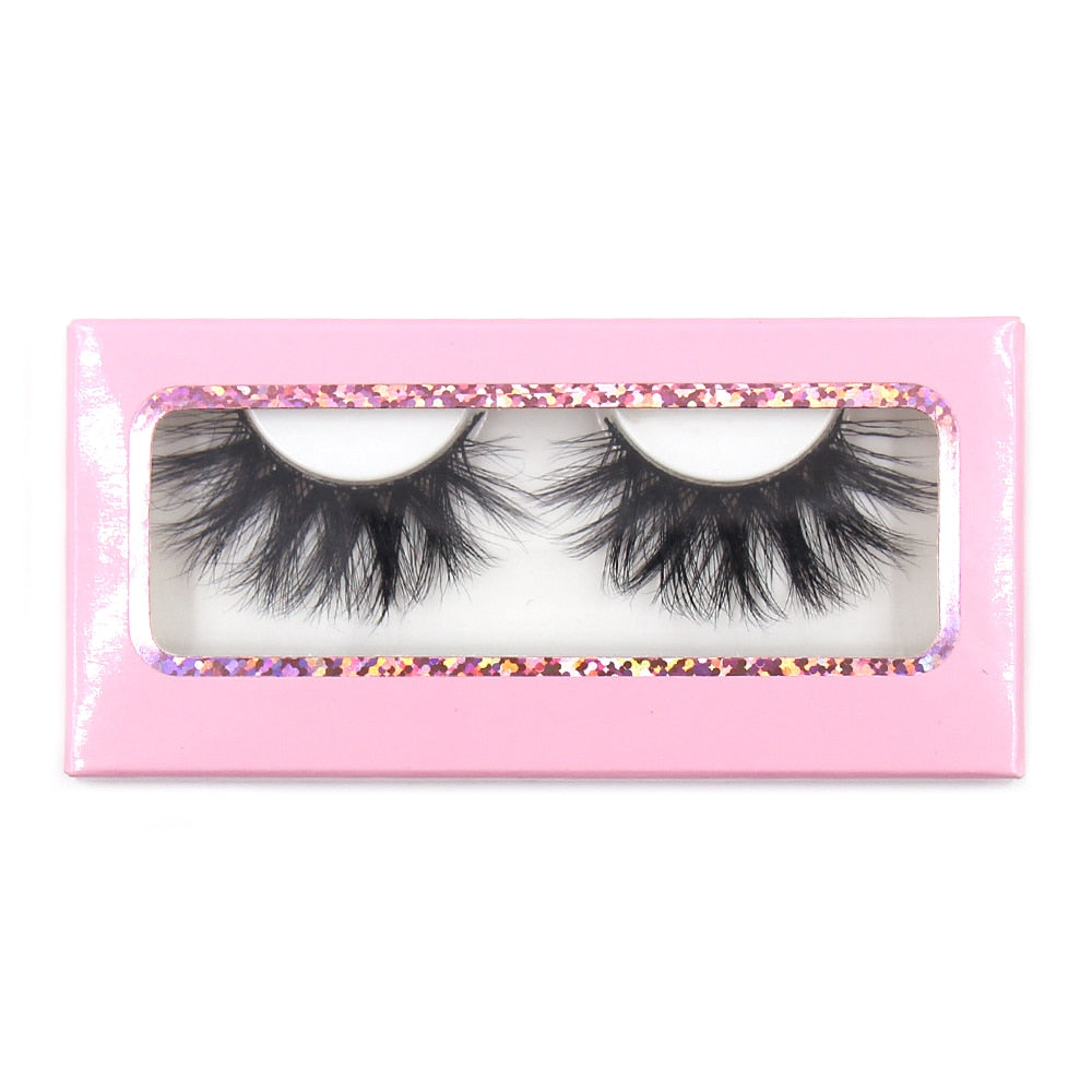 FOXESJI Mink Eyelashes Makeup 3D Mink Lashes Thick Cross Volume Fluffy Cruelty free Eye Lashes Dramatic False Eyelashes Eyelash