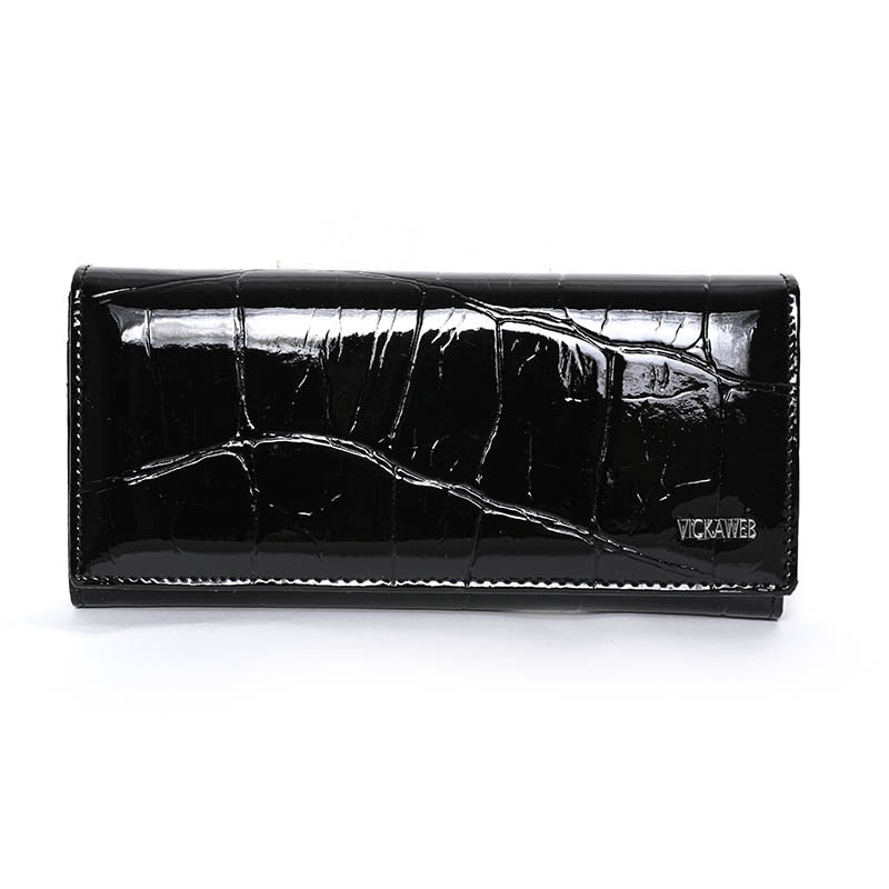 Free Gift Genuine Leather Women Wallet Magnetic Hasp Female Long Purse Ladies Coin Purses Fashion Wallets Women&#39;s Money Walet