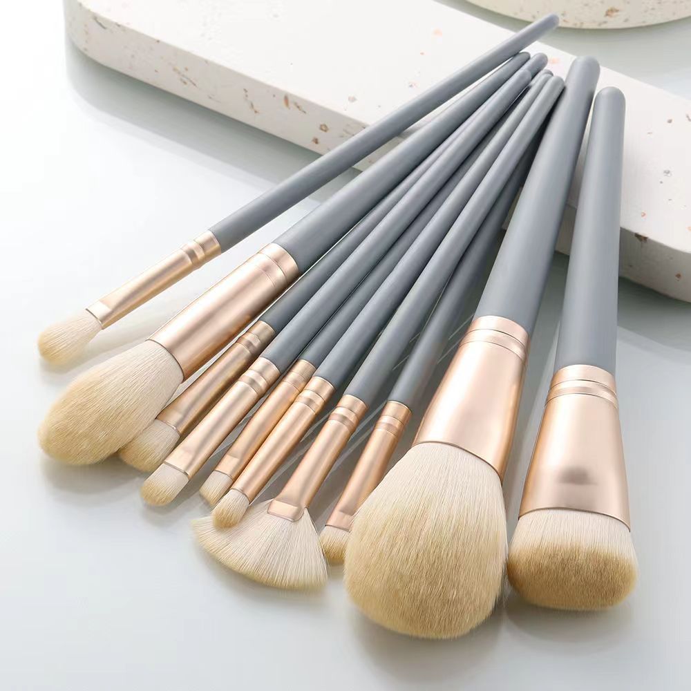 KOSMETYKI  Soft Fluffy Makeup Brushes Set Eye Shadow Foundation Women Cosmetic Powder Blush Blending Beauty Make Up beauty Tool