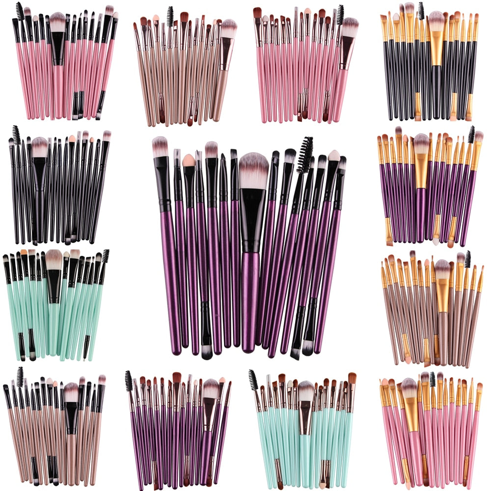 MAANGE Makeup Brushes Set Eye Shadow Foundation Powder Eyeliner Eyelash Cosmetict Makeup for Face Make Up  Brush Tools