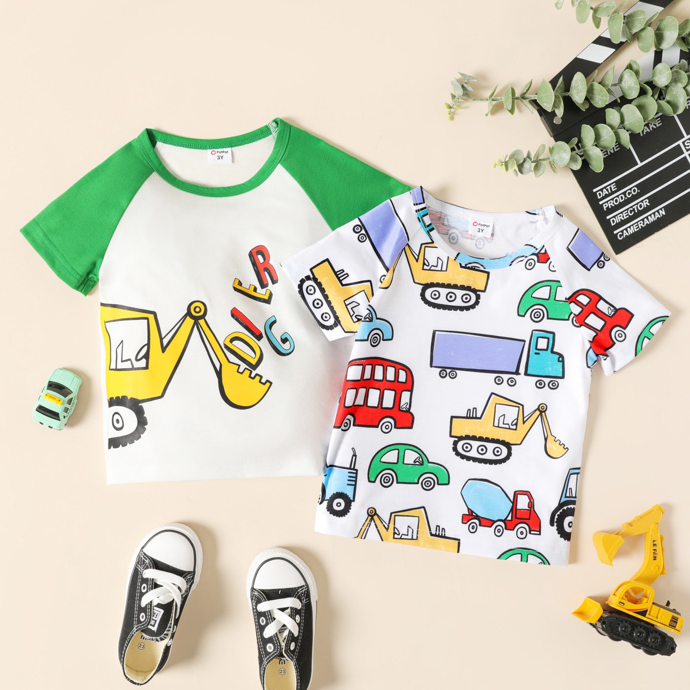 PatPat T-shirt For Boys Baby Boy Clothes Short-sleeve Tee Children Top T shirt For Summer Toddler Child Kids Clothes New Arrival