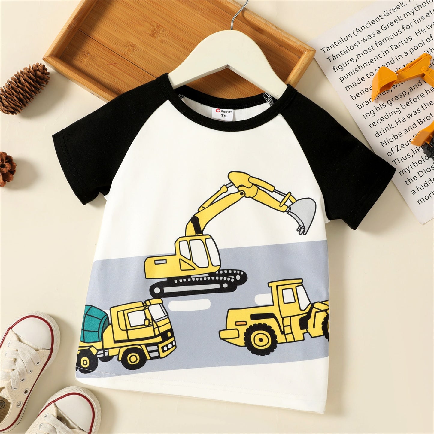 PatPat T-shirt For Boys Baby Boy Clothes Short-sleeve Tee Children Top T shirt For Summer Toddler Child Kids Clothes New Arrival