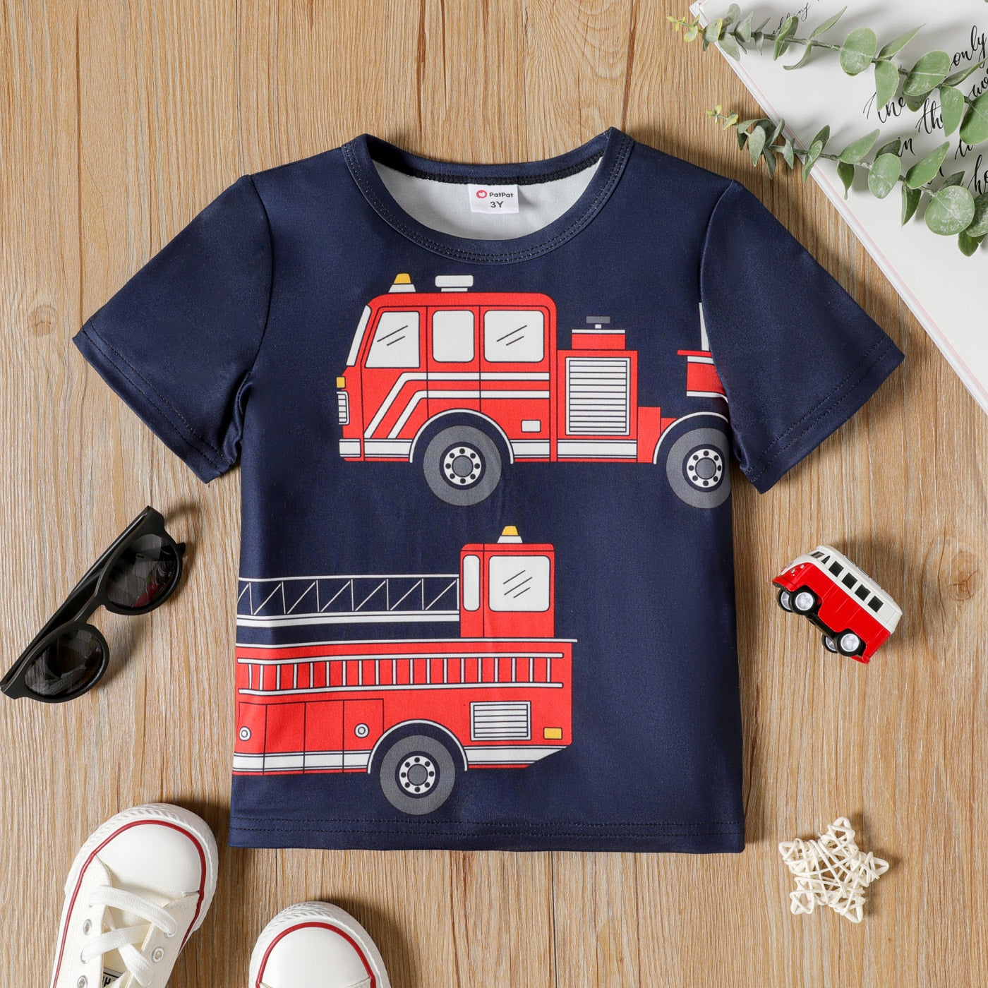 PatPat T-shirt For Boys Baby Boy Clothes Short-sleeve Tee Children Top T shirt For Summer Toddler Child Kids Clothes New Arrival