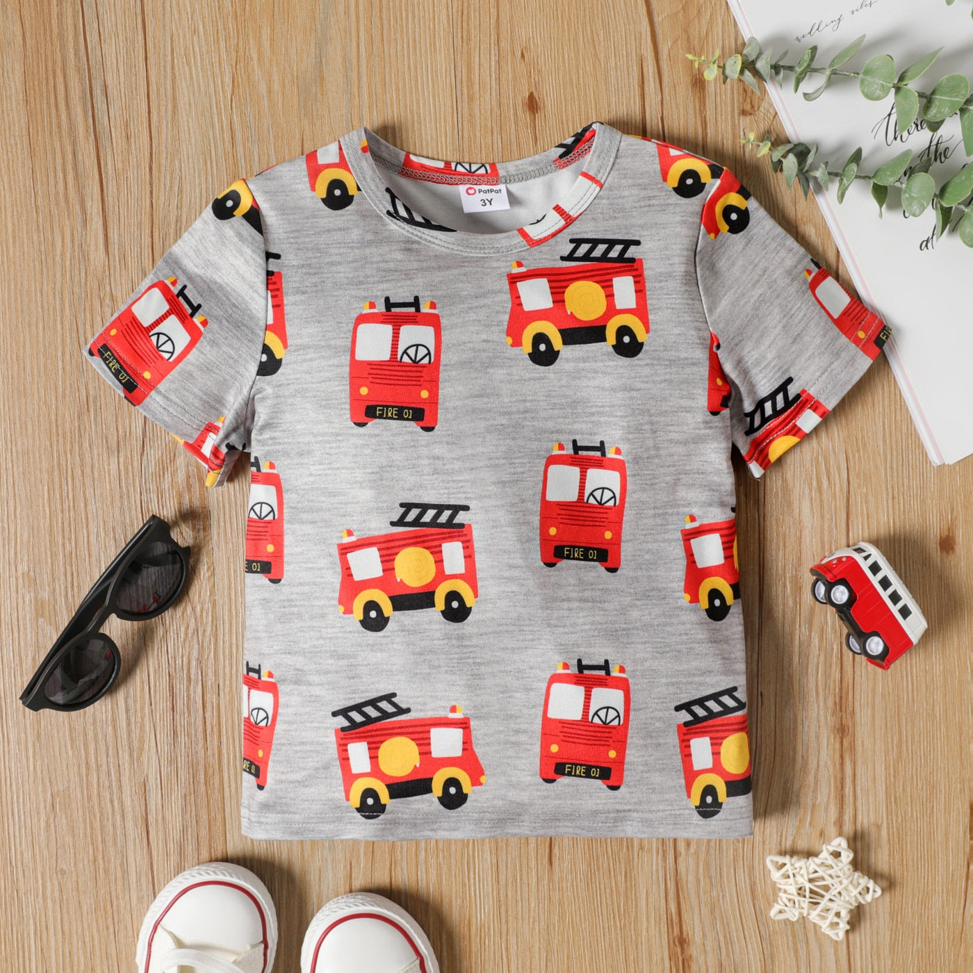 PatPat T-shirt For Boys Baby Boy Clothes Short-sleeve Tee Children Top T shirt For Summer Toddler Child Kids Clothes New Arrival