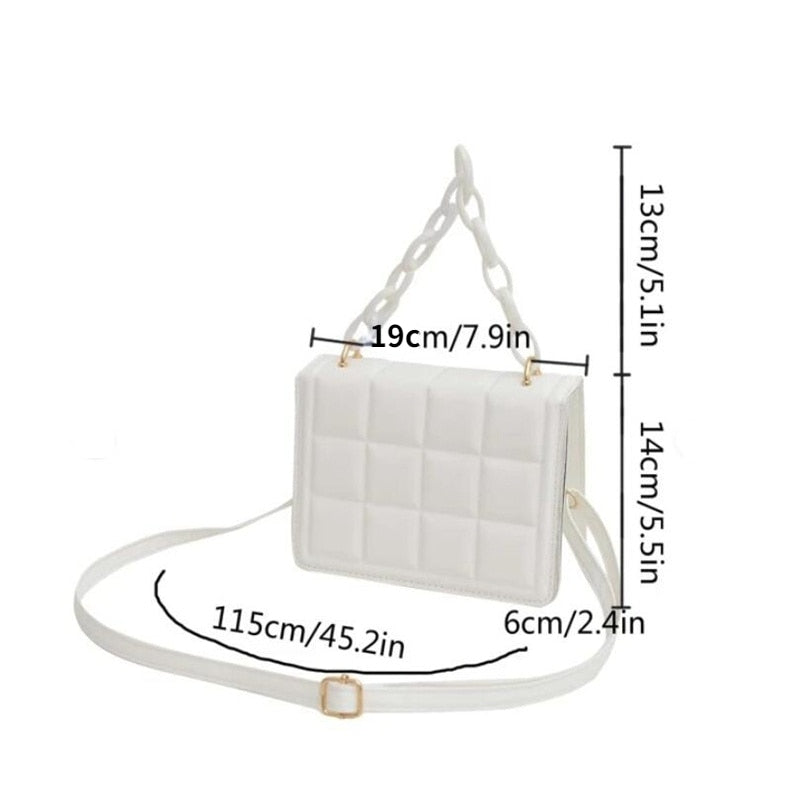 Honeycherry Geo Embossed Flap Crossbody Bag Mini Handbags For Women Purses Mini Crossbody Bag