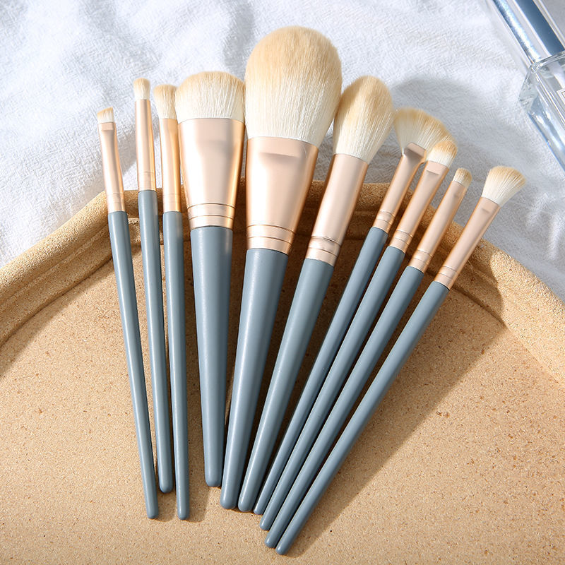 KOSMETYKI  Soft Fluffy Makeup Brushes Set Eye Shadow Foundation Women Cosmetic Powder Blush Blending Beauty Make Up beauty Tool